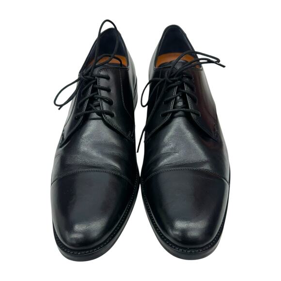 Cole Haan Lenox Hill Cap Toe Oxford Men\'s 11 Black Leather Dress Shoe C11630 main image 8